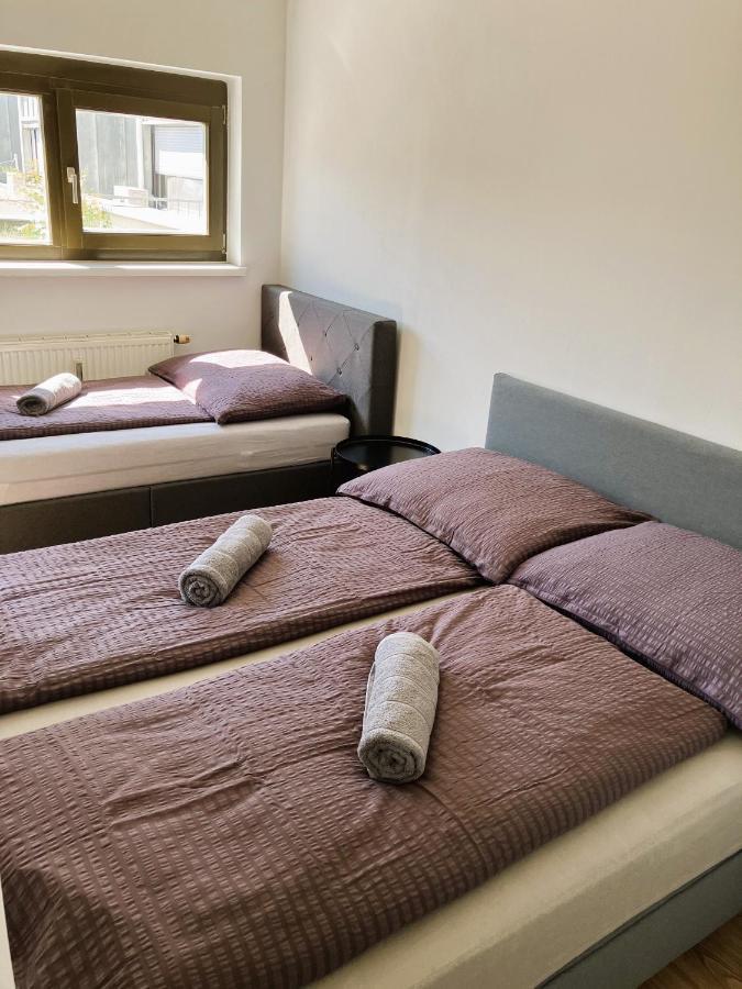 Aspern Nationalpark Apartment Wenen Buitenkant foto